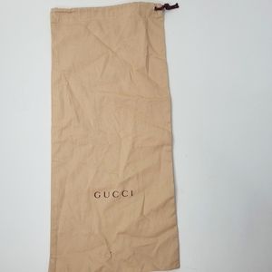 Gucci Shoe Dust Bag Tan